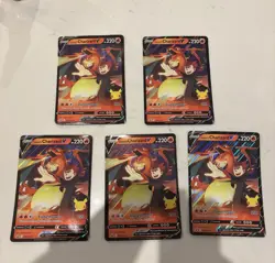 LANCE'S CHARIZARD V SWSH133 JUMBO Celebrations Promo - Pokemon TCG - Image 2