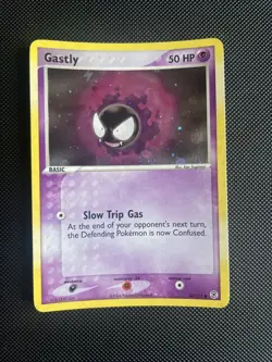 Gastly ~ 63/112 ~ Reverse Holo ~ EX FIRERED LEAFGREEN ~ LP ~ Pokemon Card - Image 1