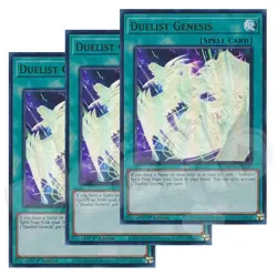 Yugioh - Duelist Genesis x 3 - 1st Edition Ultra Rare NM - Free Holographic Card - Image 1