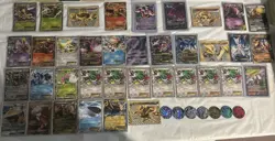 Pokemon TCG 37 EX/GX/Trainer, 19 Holos, 7 Coins, and 800+ Bulk Cards - Image 2