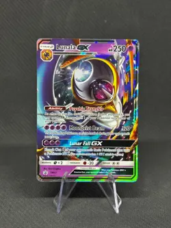 Lunala GX SM17 Pokemon TCG Sun & Moon Promo Ultra Rare Card NM - Image 1