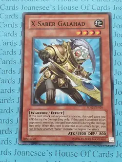 X-Saber Galahad 5DS2-EN020 Yu-Gi-Oh Card (U) New - Image 3