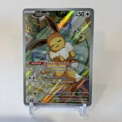 Eevee 173 Black Star Promo Prismatic Evolutions ETB Card Pokemon TCG NM+ - Image 1