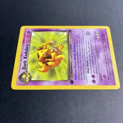 Dark Kadabra 39/82 Team Rocket 1st Edition WOTC MP Pokemon Card - Image 3