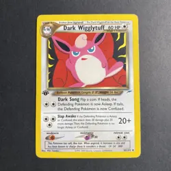 40/105 Dark Wigglytuff Neo Destiny | 1st Edition WOTC Pokemon Card MP - Image 1
