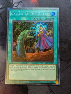 Called by the Grave RA01-EN057 Secret Rare 1st Edition YuGiOh TCG Card - Image 1