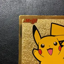 Pikachu Meiji Get Card Foil Holo Japanese Pokemon Nintendo From Japan - Image 3