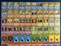 Pokemon Base Set Card Lot 79 Cards Trainer Energy LP Lot 3/4 - Image 2