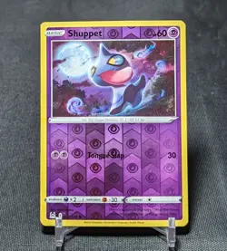 Shuppet Common Reverse Holo Psychic 2022 Lost Origin Pokemon TCG Card 072/196 - Image 1