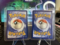 Pokemon Prismatic Sylveon Masterball #33; Vaporeon Masterball #22. 2 Card lot. - Image 2