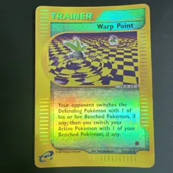 Warp Point 152/165 Pokemon Card TCG Expedition Base Set Reverse Holo - Image 1