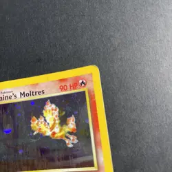 Blaine's Moltres - 1/132 - Pokemon Gym Heroes Unlimited Holo Rare Card WOTC HP - Image 4