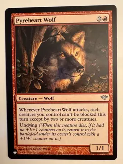 Pyreheart Wolf - The List Reprints - Mystery Booster 2 - MTG - NM/M - Image 1