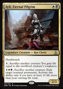 Ayli, Eternal Pilgrim - Medium Play MTG Oath of the Gatewatch - Image 1