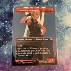 Prompto Argentum (REGULAR) x1 - MTG Final Fantasy FIN #387 - Image 1