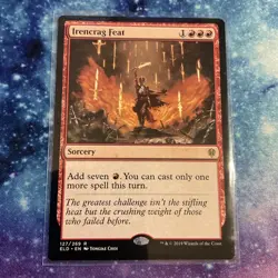 Irencrag Feat (REGULAR) x1 - MTG Throne of Eldraine ELD #127 - Image 1