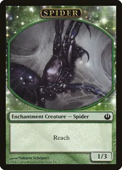 4x Spider Token Enchantment Creature - NM/LP - Theros Block - SPARROW MAGIC mtg - Image 1