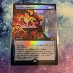 Urza's Command (FOIL) x1 - MTG The Brothers' War BRO #318 - Image 1