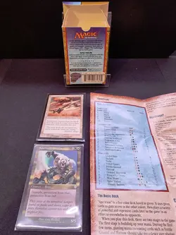 MtG Invasion 'Pummel' Theme Deck from 2000 | Opened - Complete - Image 2