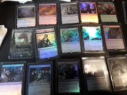 MTG Huge Foil Foundations Lot, EX-NM-M, Mythics, Rares, & More! Omniscience! - Image 1