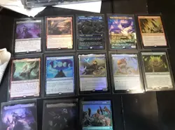 MTG Huge Foil Foundations Lot, EX-NM-M, Mythics, Rares, & More! Omniscience! - Image 3