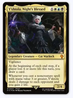 1 x Y'shtola, Night's Blessed - Commander: Final Fantasy - NM-Mint - MTG Regular - Image 1
