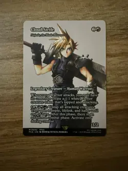 Final Fantasy MTG Cloud Strife Najeela, the Blade-Blossom Showcase #42 - Image 1