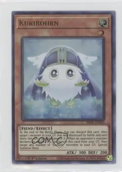 Kuribohrn 1st Ed. YuGiOh Brothers of Legend #BROL-EN063 6wp - Image 1
