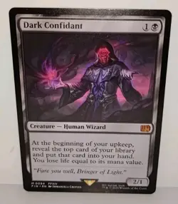 2025 Magic Final Fantasy Dark Confidant Mythic Rare #0094 MTG - Image 2