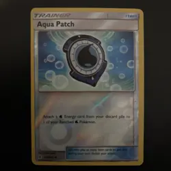 Aqua Patch 119/145 - Guardian Rising - Reverse Holo - LP Pokemon TCG - Image 1