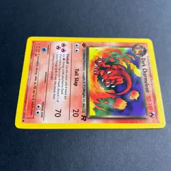 Dark Charmeleon 1st Edition 32/82 Team Rocket Light Played/LP Pokemon 2000 - Image 2