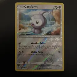 Castform 105/145 - Guardian Rising - Reverse Holo - LP Pokemon TCG - Image 1