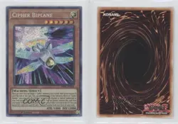 Cipher Biplane 1st Ed. YuGiOh Brothers of Legend #BROL-EN038 0bt4 - Image 3