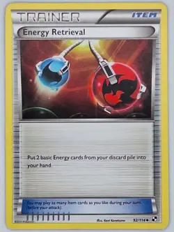 Energy Retrieval 92/114 Pokemon - Black and White LP - Image 1