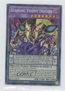 Starving Venemy Dragon 1st Ed. YuGiOh Brothers of Legend #BROL-EN034 0bt4 - Image 1