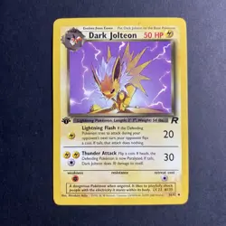 Pokemon TCG - Dark Jolteon 38/82 Team Rocket Regular 1st Edition Vintage - Image 1