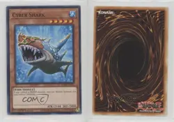 Cyber Shark 1st Ed. YuGiOh Legendary Duelists: Duels from the Deep 00em - Image 3