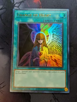 Change of Heart RA01-EN050 Ultra Rare Yugioh 25th Anniv Rarity Collection - Image 1