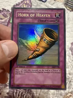 2X Horn of Heaven MRD-130 1st Ultra Rare Yugioh Cards - Image 2