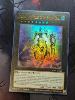 Yugioh Dingirsu, the Orcust of the Evening Star RA01-EN040 Ultra Rare 1st Ed - Image 1