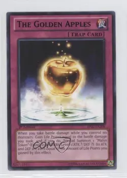 The Golden Apples 1st Ed. YuGiOh Battle Pack 2: War of Giants #BP02-EN208 ic4 - Image 1