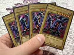 Yugioh! 4X Serpent Night Dragon’s MRL-103 Secret Rare VINTAGE 1st Edition - Image 1