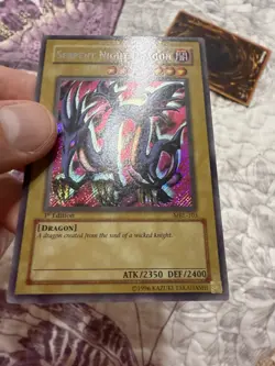 Yugioh! 4X Serpent Night Dragon’s MRL-103 Secret Rare VINTAGE 1st Edition - Image 4