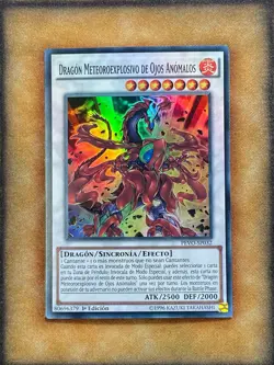 Yugioh Odd-Eyes Meteorburst Dragon PEVO-EN032 Super Rare 1st Ed SPANISH LP - Image 1