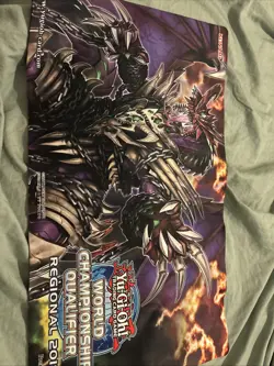 YUGIOH WORLD CHAMPIONSHIP QUALIFIER REGIONAL 2018 SARYUJA SKULL DREAD PLAYMAT - Image 1
