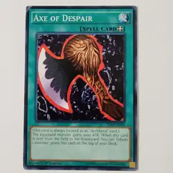 Axe of Despair - YS14-EN026 - HP/DMG - Common - 1st ed - Yugioh - Image 1
