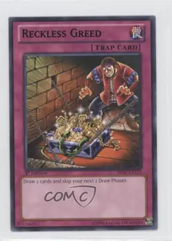 Reckless Greed 1st Ed. YuGiOh Battle Pack 2: War of the Giants #BP02-EN175 0a3 - Image 1