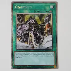 Geartown - RA03-EN203 - NM - Platinum Secret Rare - 1st ed - Yugioh - Image 1