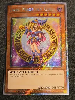 1x (M/NM) Dark Magician Girl (Version 3) RA03-EN123 Platinum Rare 1st Ed. YuGiOh - Image 1