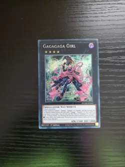 Yugioh Duelist's Advance - Gagagaga Girl - Secret Rare - DUAD-EN043 - Image 1